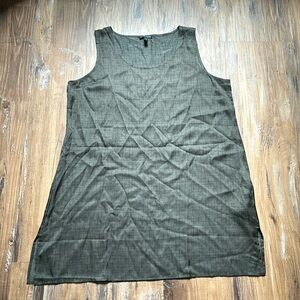 Eileen Fisher Gray Silk Tunic